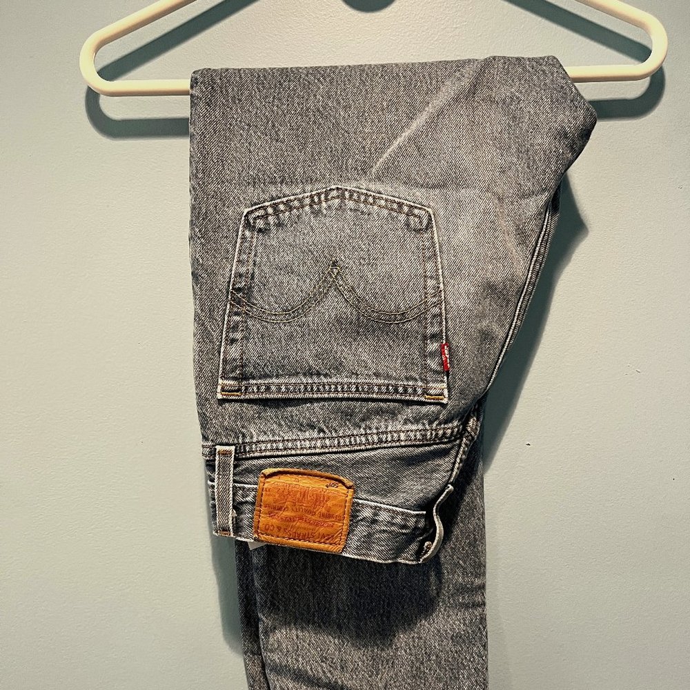 Levi's 501 Button Fly and Raw Hem